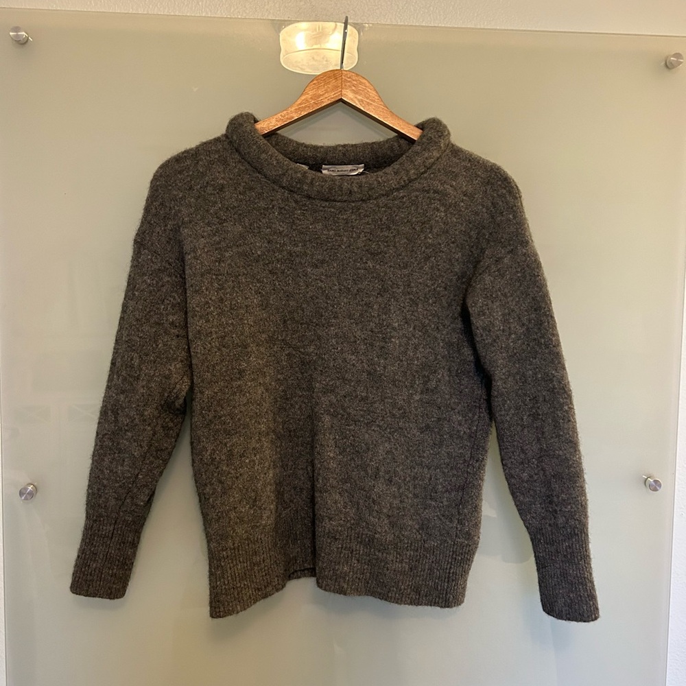 Isabel Marant Etoile Grey Italian Wool Sweater